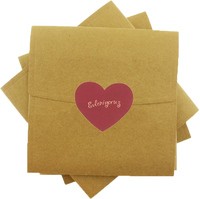 kare - "Evleniyoruz " Etiketli Kraft