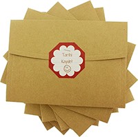 kartpostal - "Tarihi Kaydet" Etiketli Kraft