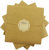 kare - "Bekliyoruz" Sade Etiketli